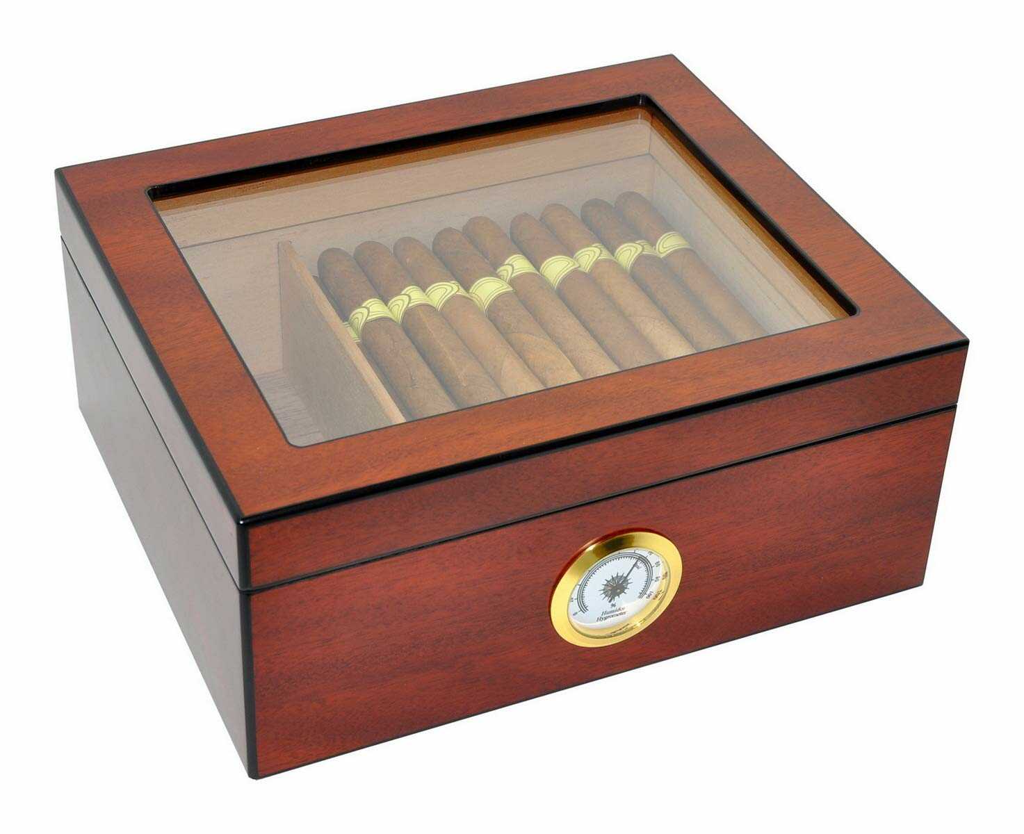 7. Premium Spanish Cedar Cigar Humidor