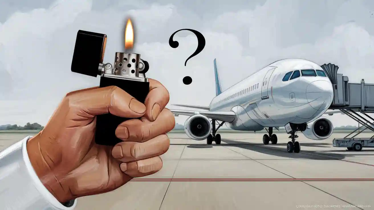 Can i take a torch lighter on a plane